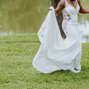 J. Hadley Imani Ivory Wedding Gown